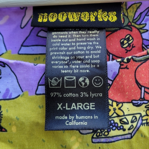 Nooworks Jammin' Strawberry Frida Dress Size XL - Picture 6 of 8